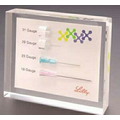 Acrylic Rectangle Embedment Award (4 1/8"x3 1/2"x1")